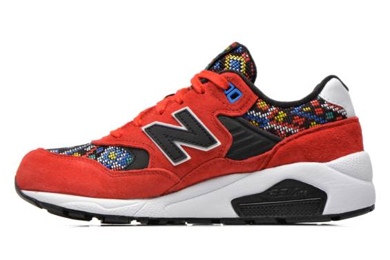 new balance 580 elite edition rouge